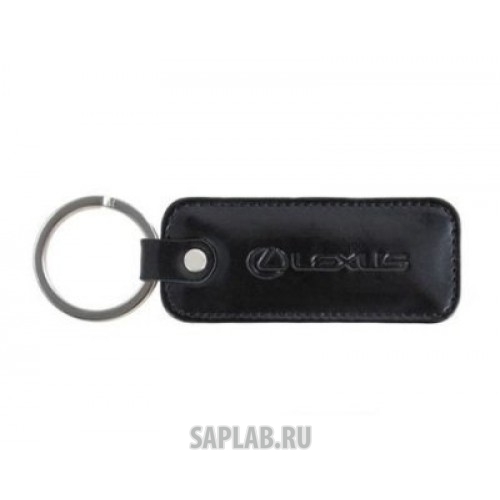 Купить запчасть LEXUS - OT1100321L Кожаный прямоугольный брелок Lexus, black, артикул OT1100321L