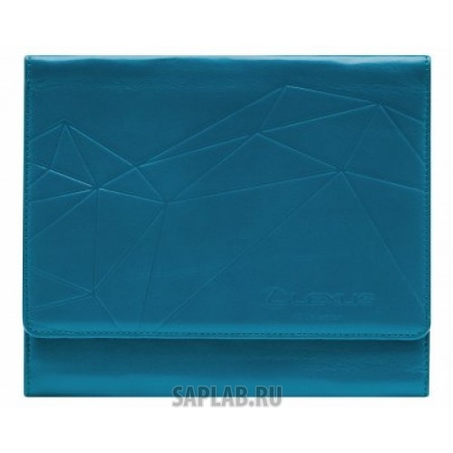 Купить запчасть LEXUS - OTNX000042L Кожаная папка для сервисной книжки Lexus NX Service Book Case, Turquoise, артикул OTNX000042L