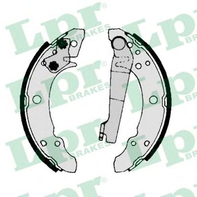 Купить запчасть LPR - 00140 Комплект тормозных колодок 00140