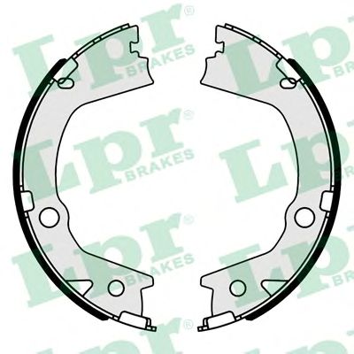 Купить запчасть LPR - 01136 Колодки тормозные барабанные 01136