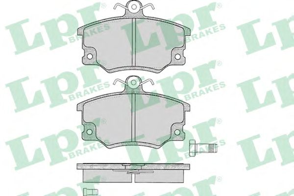 Купить запчасть LPR - 05P094 Комплект тормозных колодок 05P094