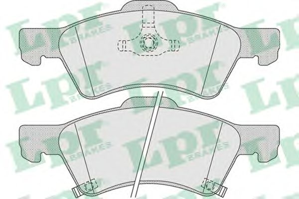 Купить запчасть LPR - 05P1006 Комплект тормозных колодок 05P1006