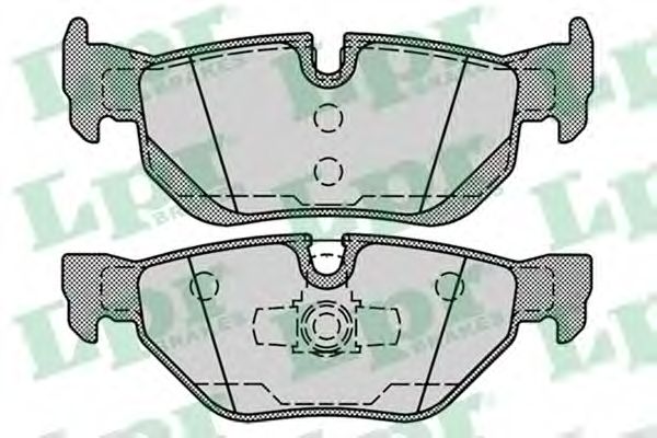 Купить запчасть LPR - 05P1252 Комплект тормозных колодок 05P1252