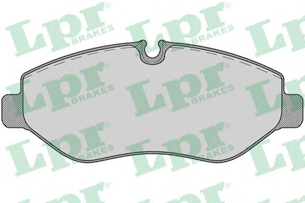 Купить запчасть LPR - 05P1275 Комплект тормозных колодок 05P1275