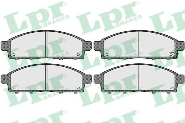 Купить запчасть LPR - 05P1319 Комплект тормозных колодок 05P1319