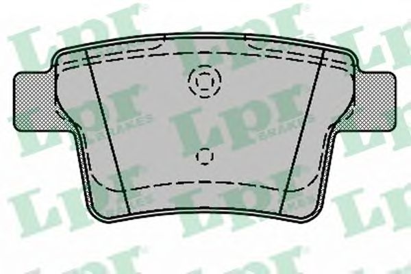 Купить запчасть LPR - 05P1326 Комплект тормозных колодок 05P1326
