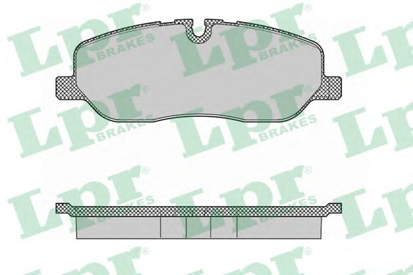 Купить запчасть LPR - 05P1360 Комплект тормозных колодок 05P1360