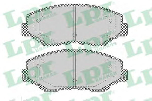 Купить запчасть LPR - 05P1364 Комплект тормозных колодок 05P1364