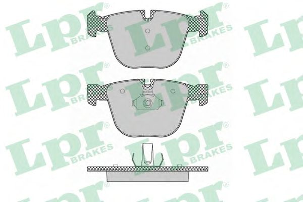 Купить запчасть LPR - 05P1367 Комплект тормозных колодок 05P1367