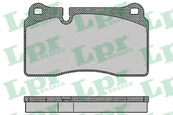 Купить запчасть LPR - 05P1376 Комплект тормозных колодок 05P1376