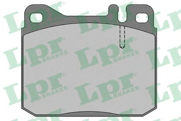 Купить запчасть LPR - 05P141 Комплект тормозных колодок 05P141
