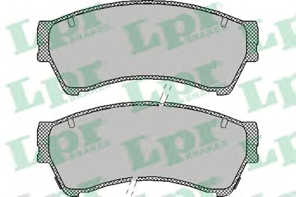 Купить запчасть LPR - 05P1413 Комплект тормозных колодок 05P1413