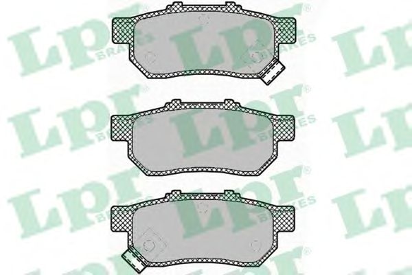 Купить запчасть LPR - 05P1425 Комплект тормозных колодок 05P1425