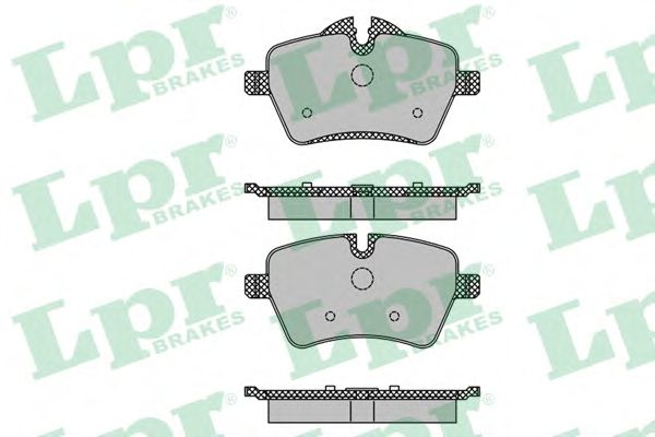 Купить запчасть LPR - 05P1485 Комплект тормозных колодок 05P1485