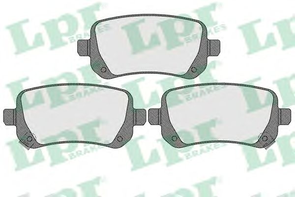 Купить запчасть LPR - 05P1550 Комплект тормозных колодок 05P1550