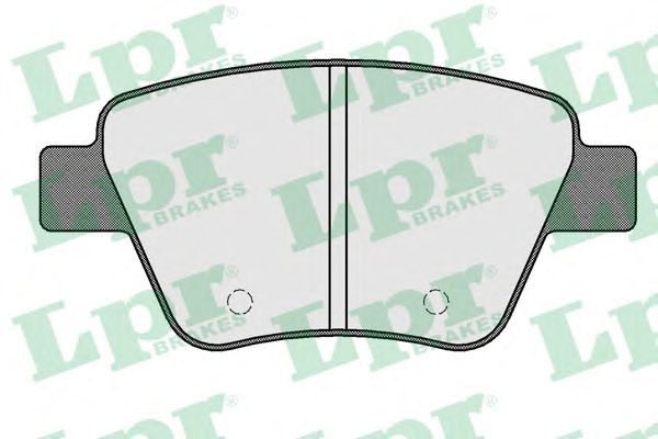 Купить запчасть LPR - 05P1608 Комплект тормозных колодок 05P1608