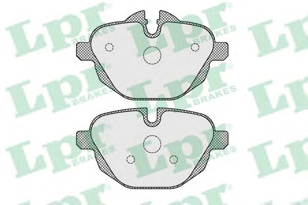 Купить запчасть LPR - 05P1618 Комплект тормозных колодок 05P1618