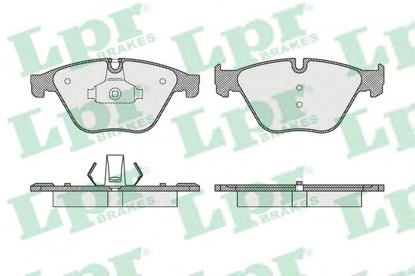 Купить запчасть LPR - 05P1619 Комплект тормозных колодок 05P1619