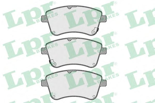 Купить запчасть LPR - 05P1623 Комплект тормозных колодок 05P1623