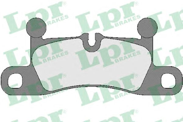 Купить запчасть LPR - 05P1755 Колодки тормозные дисковые 05P1755