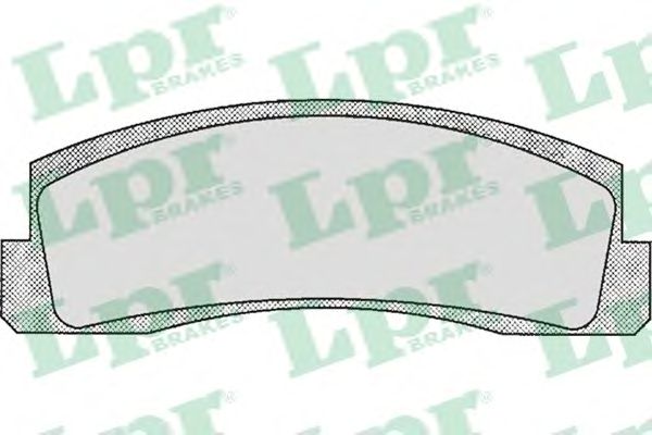 Купить запчасть LPR - 05P179 Комплект тормозных колодок 05P179