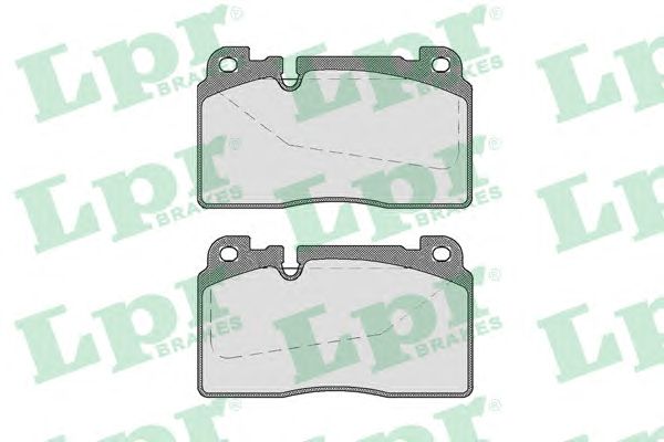 Купить запчасть LPR - 05P1804 Колодки тормозные дисковые 05P1804