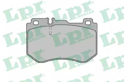 Купить запчасть LPR - 05P1980 Колодки тормозные дисковые 05P1980