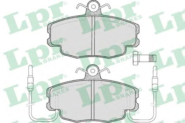 Купить запчасть LPR - 05P220 Комплект тормозных колодок 05P220
