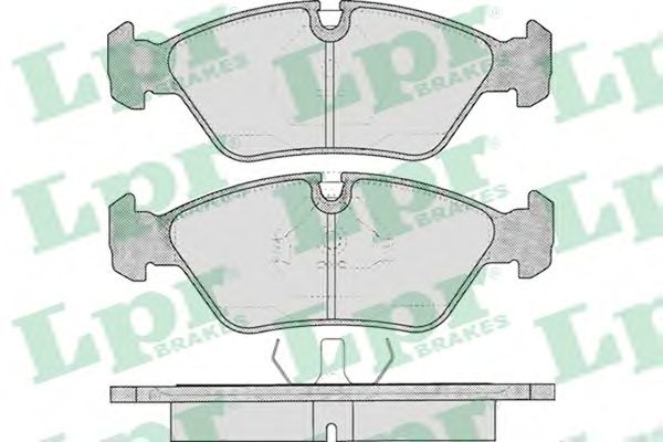 Купить запчасть LPR - 05P237 Комплект тормозных колодок 05P237