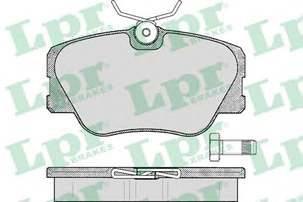 Купить запчасть LPR - 05P280 Комплект тормозных колодок 05P280