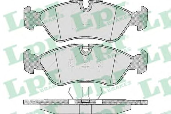 Купить запчасть LPR - 05P304 Комплект тормозных колодок 05P304