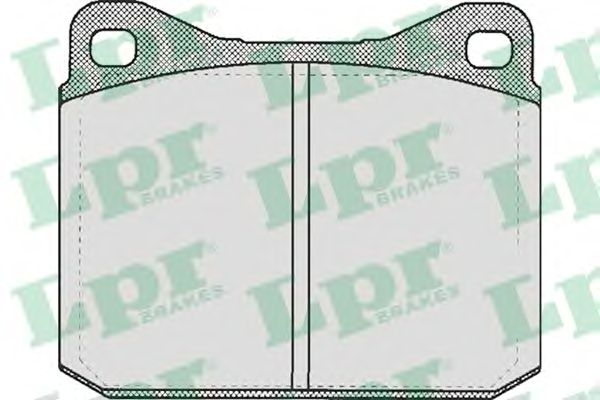 Купить запчасть LPR - 05P401 Комплект тормозных колодок 05P401