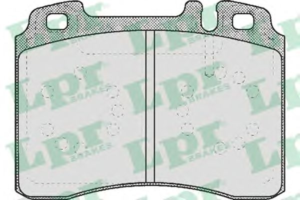 Купить запчасть LPR - 05P423 Комплект тормозных колодок 05P423