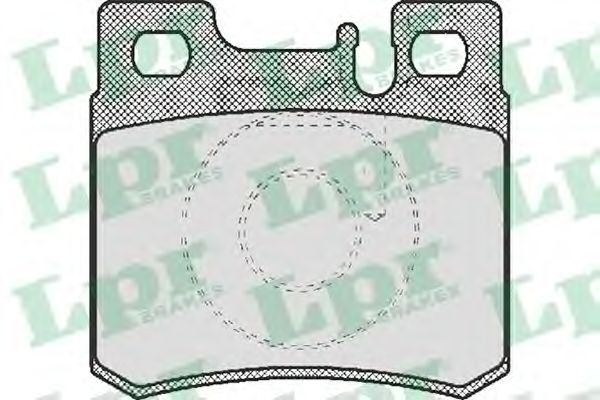 Купить запчасть LPR - 05P428 Комплект тормозных колодок 05P428