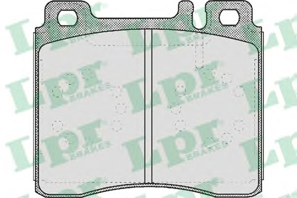 Купить запчасть LPR - 05P446 Комплект тормозных колодок 05P446