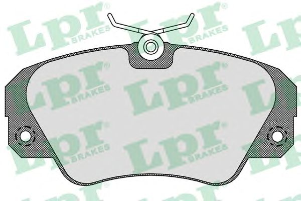 Купить запчасть LPR - 05P449 Комплект тормозных колодок 05P449