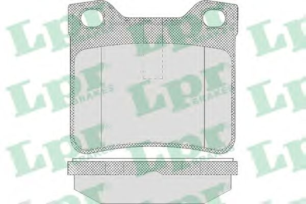 Купить запчасть LPR - 05P622 Комплект тормозных колодок 05P622