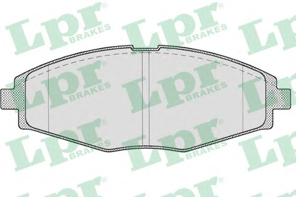 Купить запчасть LPR - 05P693 Комплект тормозных колодок 05P693