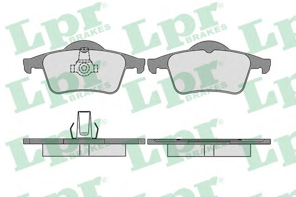 Купить запчасть LPR - 05P705 Комплект тормозных колодок 05P705