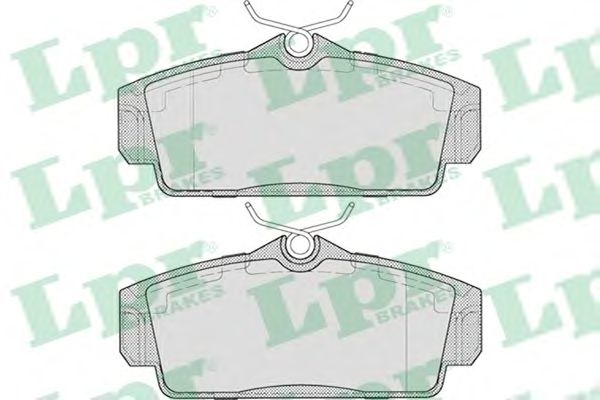 Купить запчасть LPR - 05P706 Колодки тормозные передние NISSAN ALMERA N16, PRIMERA P11 05P706