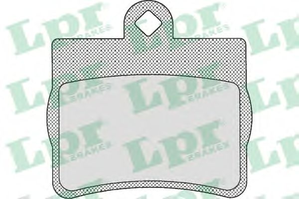 Купить запчасть LPR - 05P725 Комплект тормозных колодок 05P725