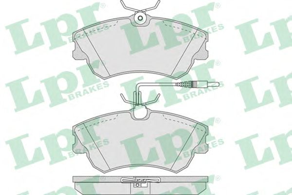 Купить запчасть LPR - 05P750 Комплект тормозных колодок 05P750