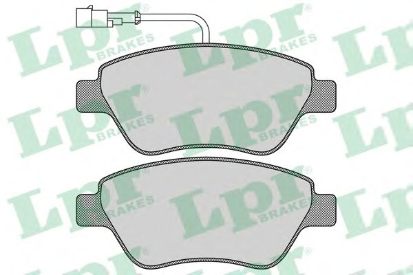 Купить запчасть LPR - 05P763 Комплект тормозных колодок 05P763