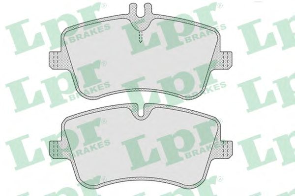 Купить запчасть LPR - 05P767 Комплект тормозных колодок 05P767