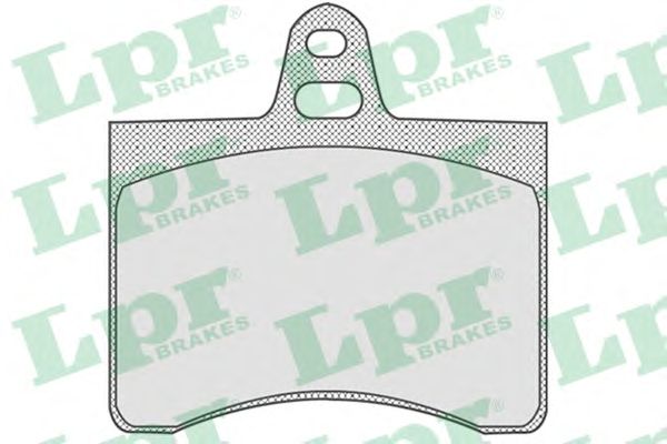Купить запчасть LPR - 05P800 Комплект тормозных колодок 05P800