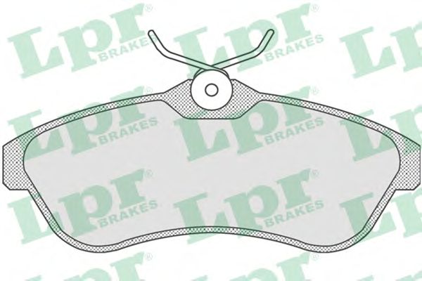 Купить запчасть LPR - 05P806 Комплект тормозных колодок 05P806