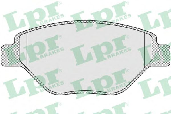 Купить запчасть LPR - 05P910 Комплект тормозных колодок 05P910