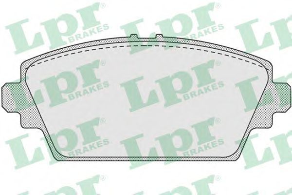Купить запчасть LPR - 05P940 Комплект тормозных колодок 05P940
