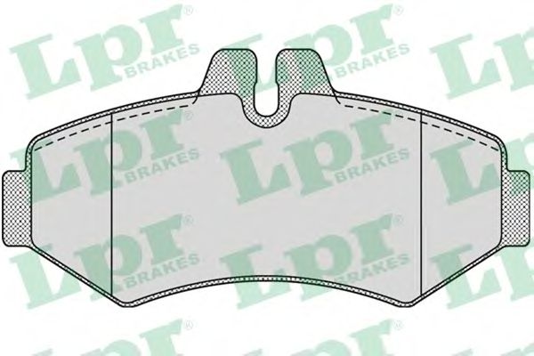 Купить запчасть LPR - 05P956 Комплект тормозных колодок 05P956
