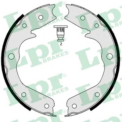 Купить запчасть LPR - 08970 Комплект тормозных колодок 08970